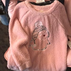 Fuzzy Penguin Sweater